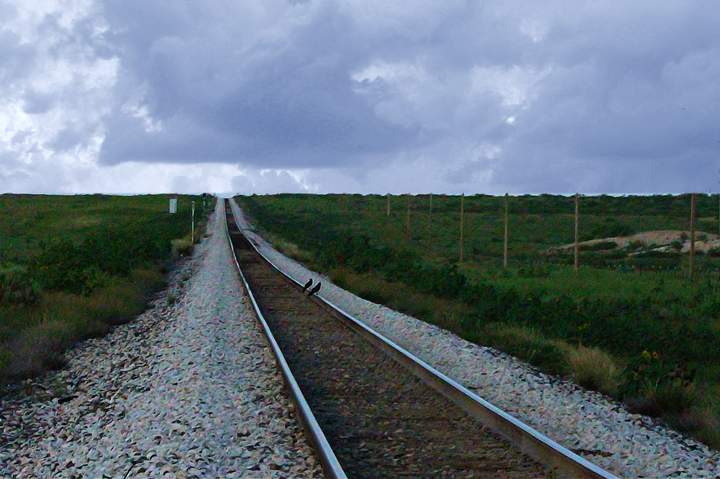 Selected frame with color and sky enhancement for album artwork
